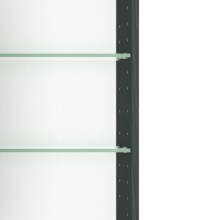 Spiegelschrank >Arezzo< in Graphit - 80x66x20cm (BxHxT)