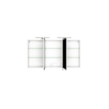 Spiegelschrank >Garda< in weiß - 120x66x20cm (BxHxT)