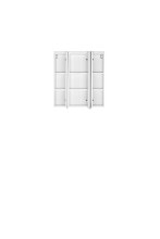 Spiegelschrank >Porta< in Weiß - 60x54x20cm...