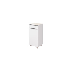 Unterschrank >Garda< in Weiß-Matt - 40x79x35cm (BxHxT)