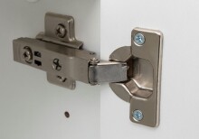 Unterschrank >Garda< in Weiß-Matt - 40x79x35cm (BxHxT)