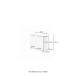 Unterschrank >Garda< in Weiß-Matt - 60x55x35cm (BxHxT)