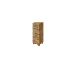 Unterschrank >Livorno< in Wotan-Eiche - 30x79x35cm...