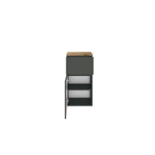 Unterschrank >Pienza< in grau-matt - 40x79x35cm (BxHxT)