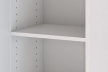 Unterschrank >Pienza< in weiß-matt - 40x79x35cm (BxHxT)