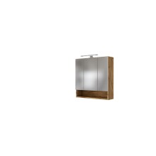 Waschtisch-Set >Livorno< in Matt Weiß - 60x180x48cm (BxHxT)