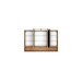 Waschtisch-Set >Livorno< in wotaneiche - 100x180x48cm (BxHxT)