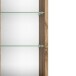 Waschtisch-Set >Livorno< in wotaneiche - 60x180x48cm (BxHxT)