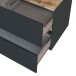 Waschtisch-Set >Pienza< in grau-matt - 100x54x48cm (BxHxT)