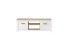 TV-Board >Chelles< in Weiß matt - 161,4x54,1x42,2cm (BxHxT)