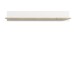 Wandboard >Chelles< in Weiß matt - 160x25,6x21,9cm (BxHxT)