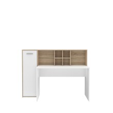Schreibtisch >Eilat< in Sonoma-Eiche - 158x116x60cm (BxHxT)