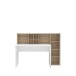 Schreibtisch >Eilat< in Sonoma-Eiche - 158x116x60cm (BxHxT)