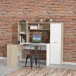 Schreibtisch >Eilat< in Sonoma Eiche - 173x152x116cm (BxHxT)