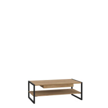Couchtisch >Hialeah< in Riviera Eiche - 110x40x60cm...