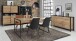 Esstisch >Hialeah< in Riviera Eiche - 166x76,9x90,2cm (BxHxT)