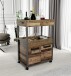Barschrank >Hydra< in Old Wood Vintage - 60x88,5x40cm (BxHxT)