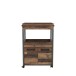 Barschrank >Hydra< in Old Wood Vintage - 60x88,5x40cm (BxHxT)