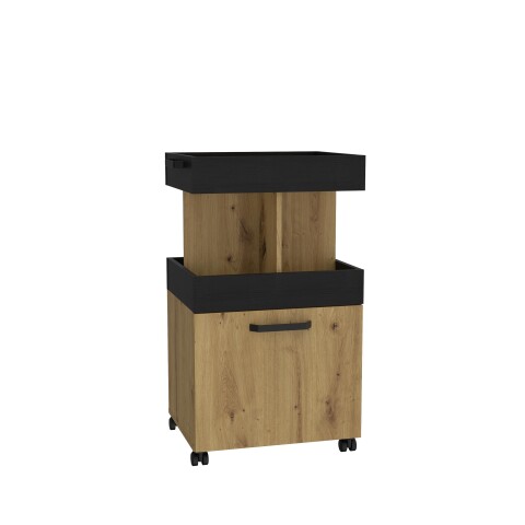 Barschrank >Hydra< in Artisan Eiche - 50,2x88,5x41,1cm (BxHxT)