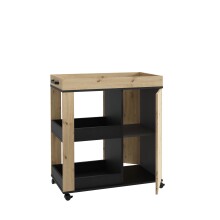 Barschrank >Hydra< in Artisan Eiche - 77,5x88,5x42cm (BxHxT)