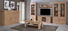 Wandboard >Kalamaria< in Waterford Eiche - 143x33,8x23,6cm (BxHxT)