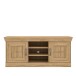 Wohnwand >Kalamaria< in Waterford Eiche - 357,5x205,1x47cm (BxHxT)
