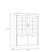 Wohnwand >Kalamaria< in Waterford Eiche - 357,5x205,1x47cm (BxHxT)