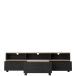 TV-Board >Limnos< in Schwarzeiche - 161,6x48,5x41,3cm (BxHxT)