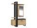 Kompaktgarderobe >Marousi< in Artisan Eiche - 119,8x198,2x43cm (BxHxT)