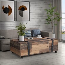 Couchtisch >Fourni< in Old Wood Vintage -...