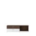 TV-Board >Rafina< in Bakersfield Walnuss - 160,4x47,2x42cm (BxHxT)