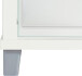 Glasvitrine >OPTIMA< in Schwarz Struktur - 58x172x32cm (BxHxT)