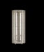 Eckvitrine >TRIO< in Sonoma Eiche Dekor - 71x172x50cm (BxHxT)