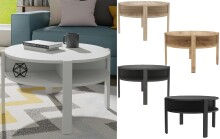 Couchtisch >Topiros< in  - 74,4x45,5x74,4cm (BxHxT)