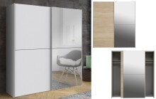 Schwebetürenschrank >Vrillisia< in  -...