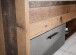 Bett >Vyronas< in Old Wood Vintage - 96x65x206,4cm (BxHxT)