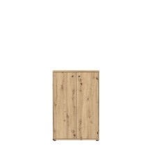 Kommode >Tembi< in Artisan Eiche - 73,7x111,1x34,8cm (BxHxT)
