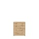 Kommode >Tembi< in Artisan Eiche - 73,7x85,5x34,8cm (BxHxT)