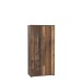 Aktenschrank >Tembi< in Old Wood Vintage - 73,7x149,5x34,8cm (BxHxT)