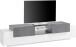 TV-Board >Catania< in Weiß-Hochglanz - 220x51x45cm (BxHxT)