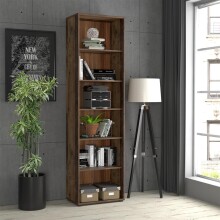 Regal >Tembi< in Old Wood Vintage - 54x197,5x34,8cm...