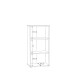 Regal >Tembi< in Old Wood Vintage - 54x111,1x34,8cm (BxHxT)