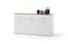 Sideboard >Chalki< in Weiß - 156x83x44cm (BxHxT)