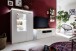 TV-Board >Chalki< in Weiß - 156x57x44cm (BxHxT)