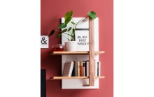 Wandregal >Chalki< in Weiß - 67x96x25cm (BxHxT)