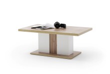 Couchtisch >Chalki< in Weiß - 115x45x65cm...