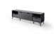 TV-Board >Nemea< in Grau matt - 180x60x40cm (BxHxT)