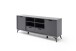Sideboard >Nemea< in Grau matt - 180x73x40cm (BxHxT)