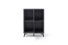 Highboard >Nemea< in Grau matt - 80x115x40cm (BxHxT)