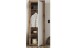 Garderobenschrank >Nigrita< in Flagstaff Oak - 68x193x40cm (BxHxT)